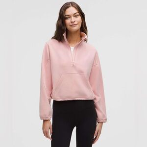 NWOT Lululemon Brushed Softstreme Half Zip